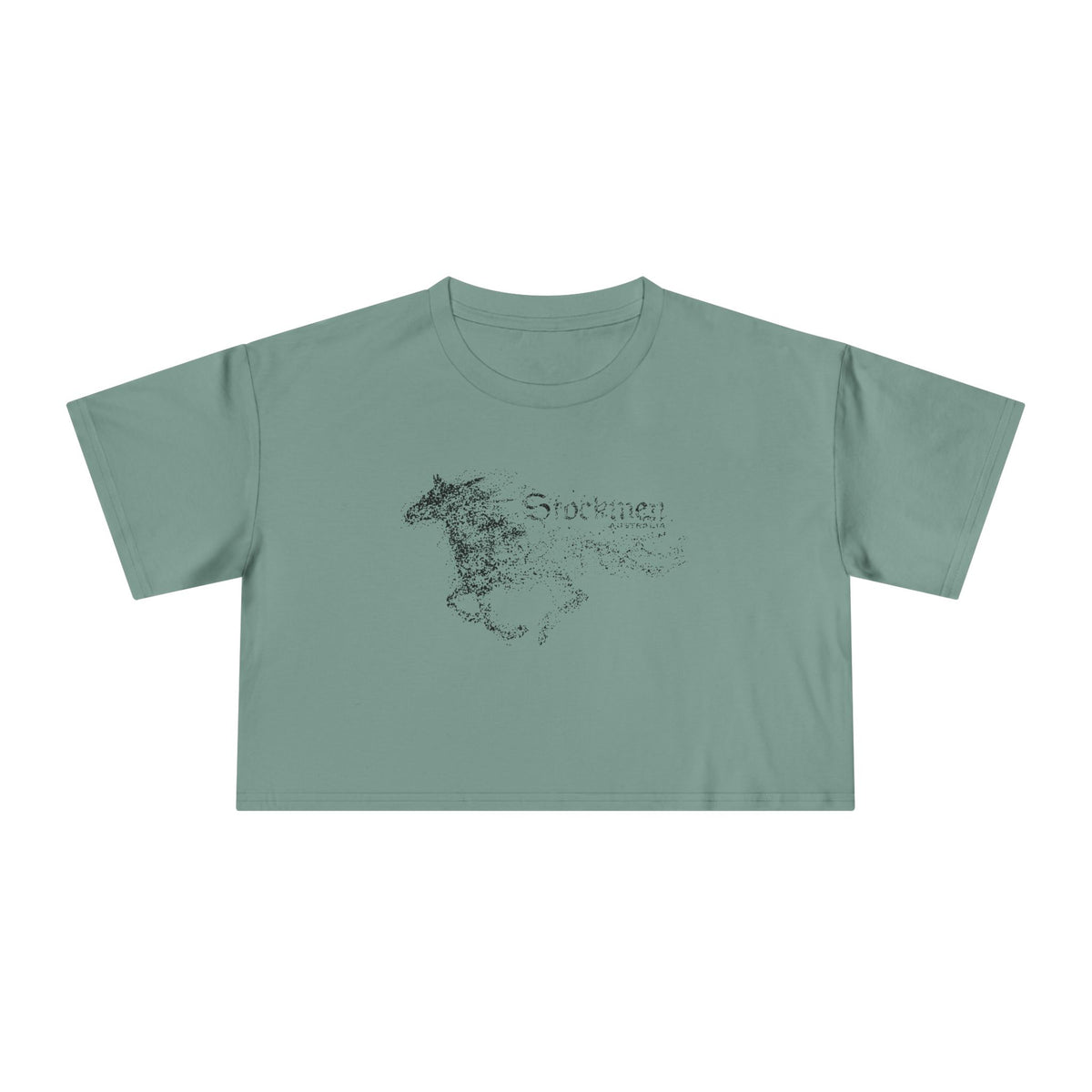 Women's Crop Tee — STORM