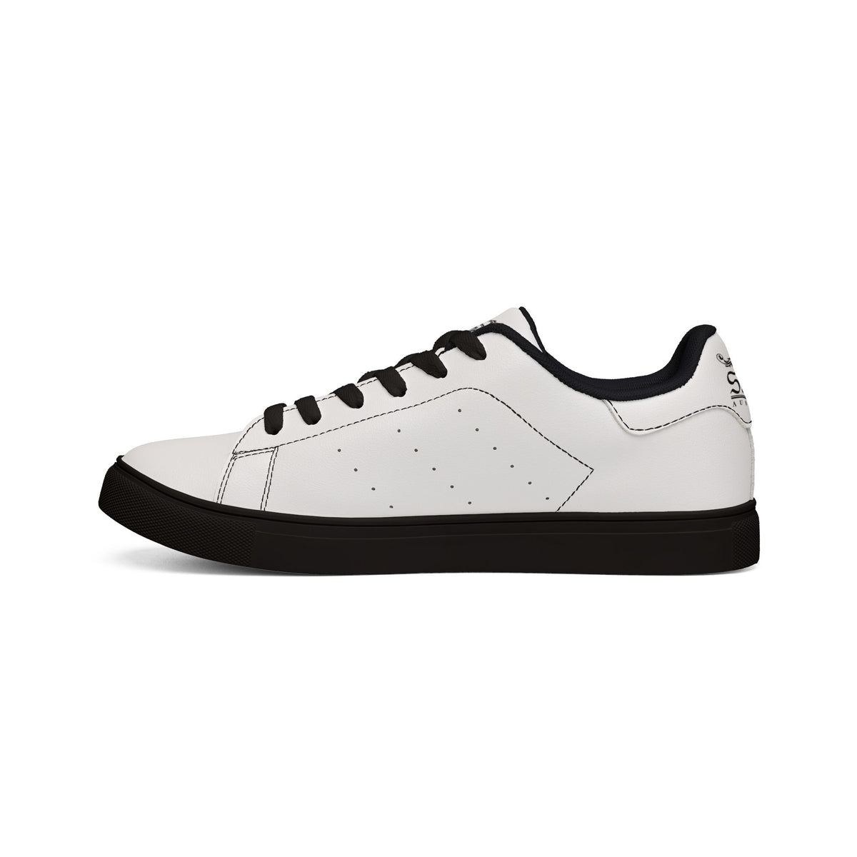 OUTBACK Women’s Black/White Leather Sneakers